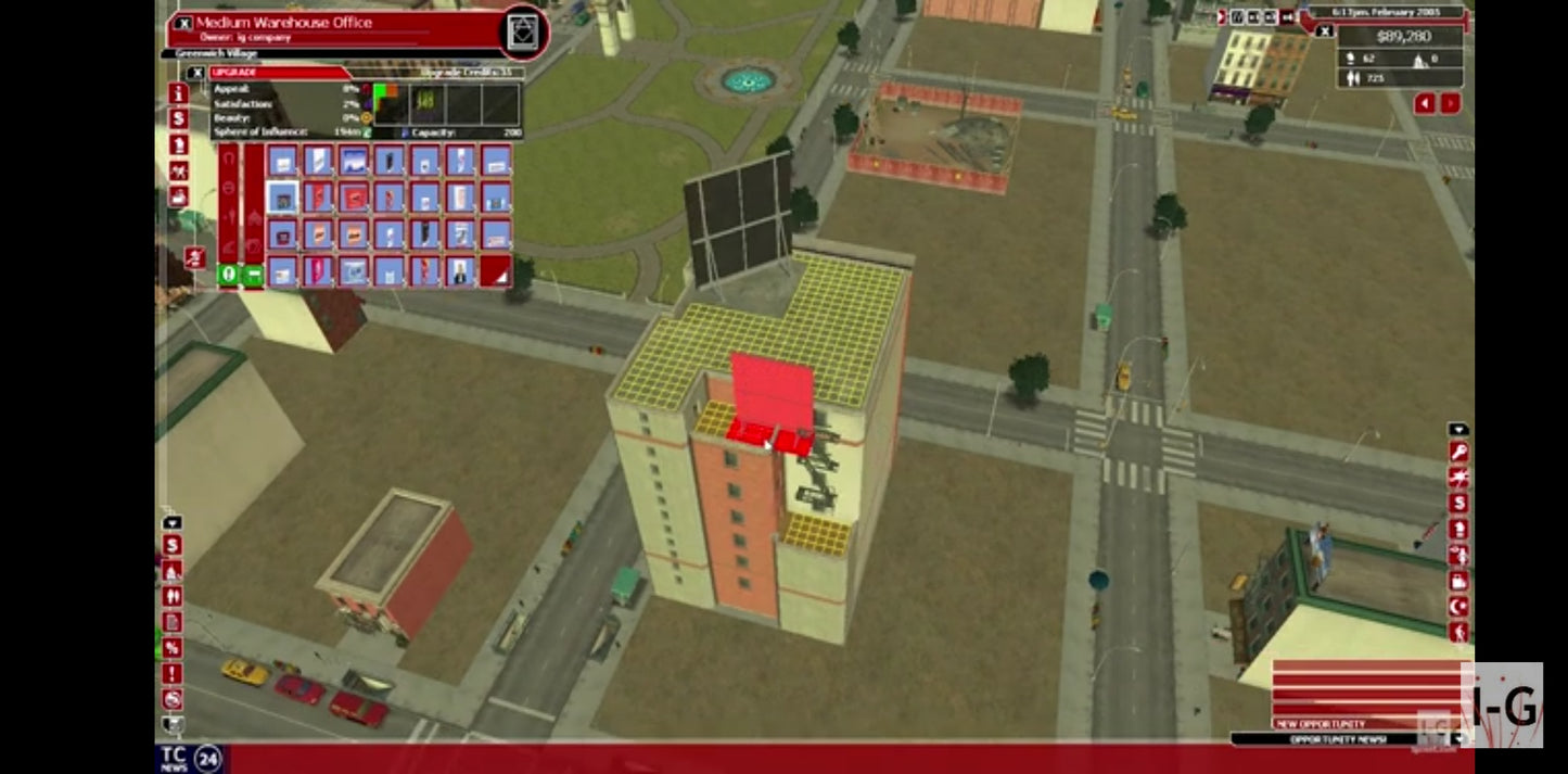 Jeu vidéo PC : tycoon city new York