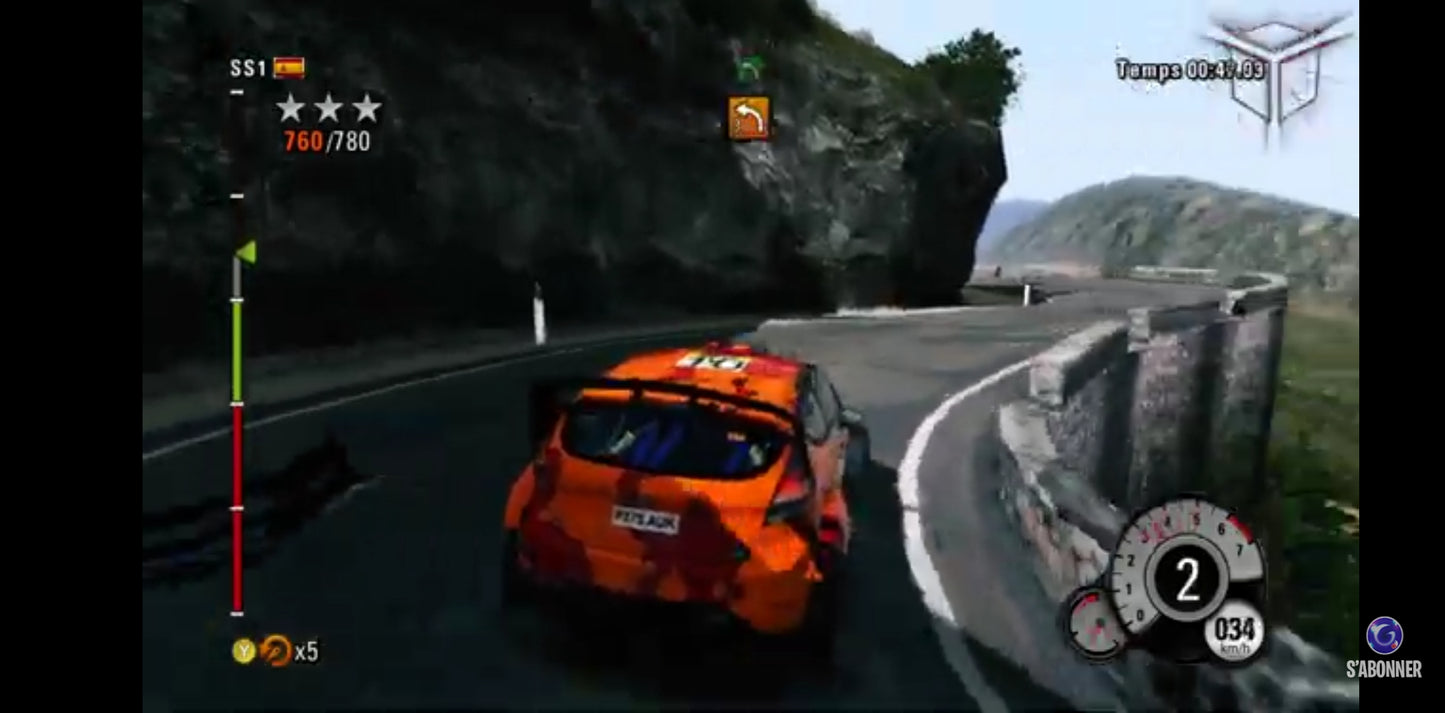 Jeu vidéo PS2 : 9 demos jouable wrc 3
