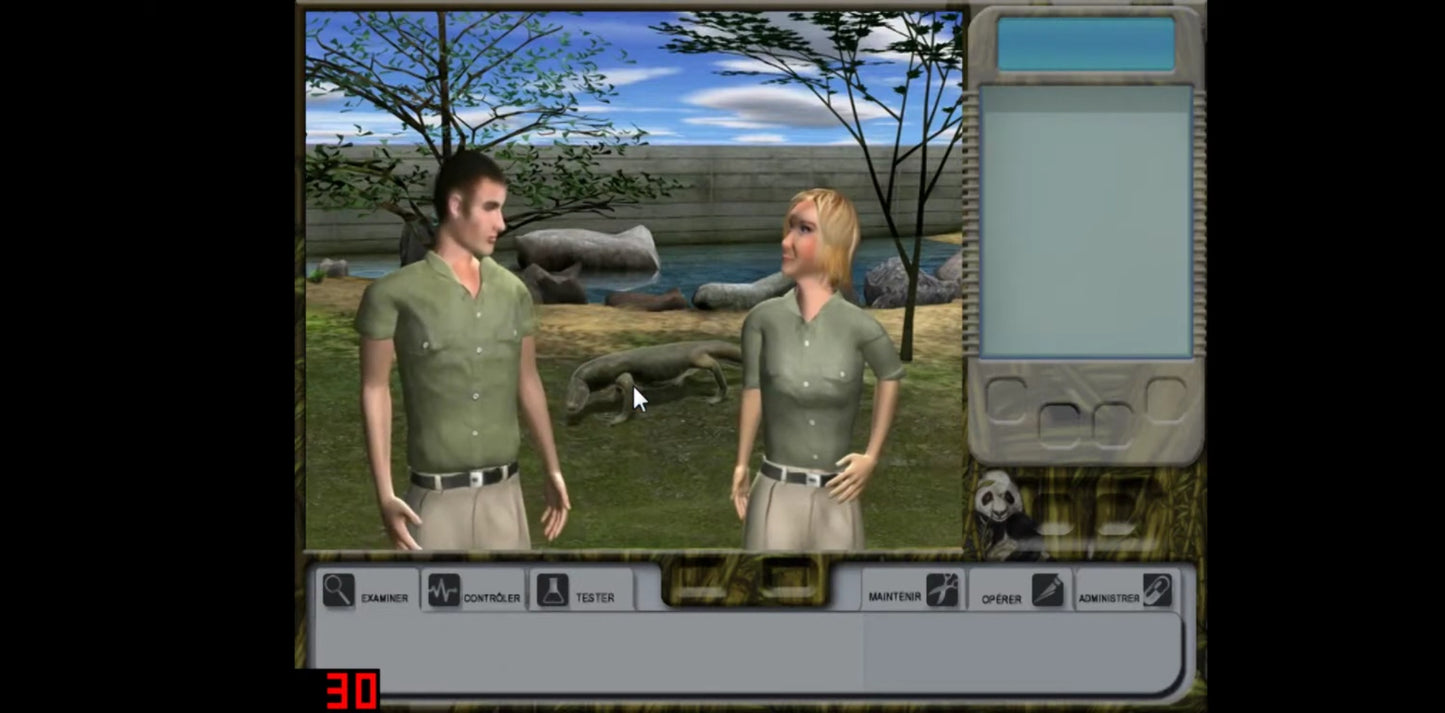 Jeu vidéo PC : Léa Passion Vétérinaire au zoo