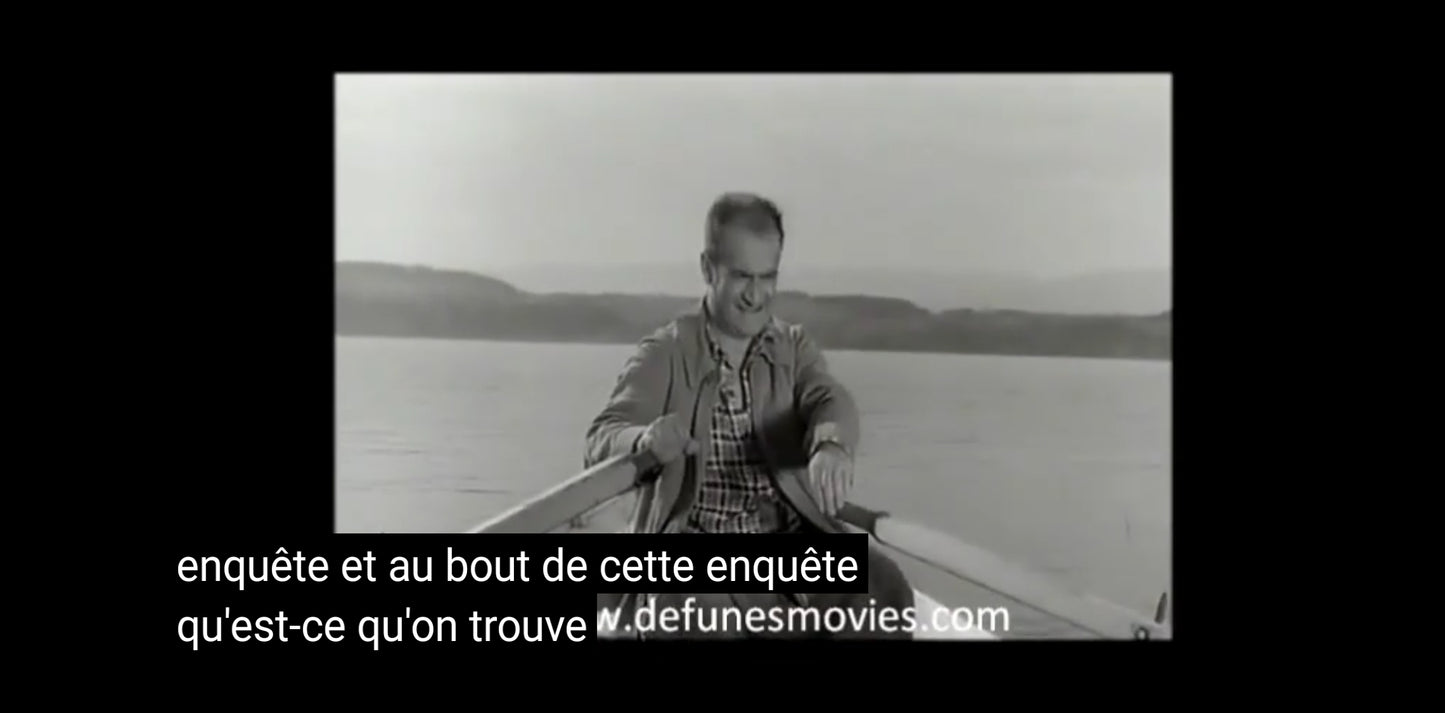 DVD irresistible Louis de funès dans l'eau qui fait des bulles
