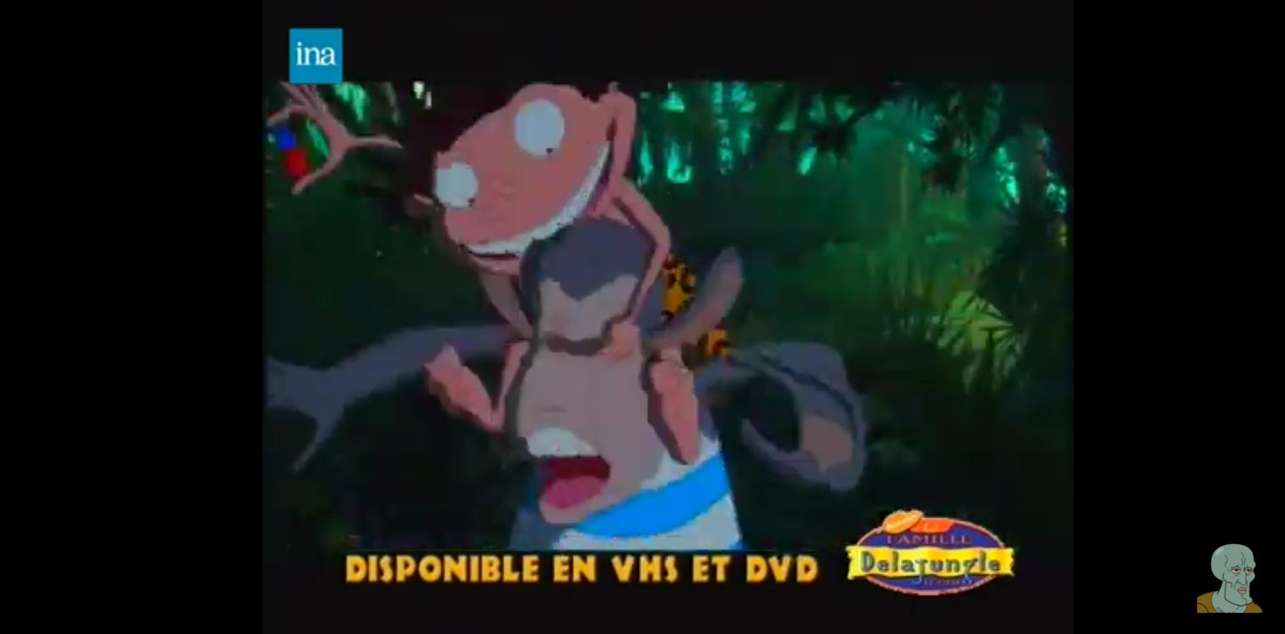 DVD la famille de la jungle