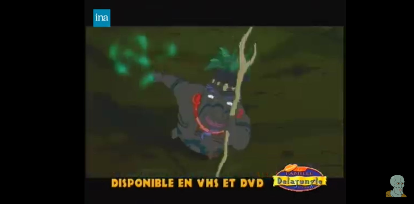 DVD la famille de la jungle
