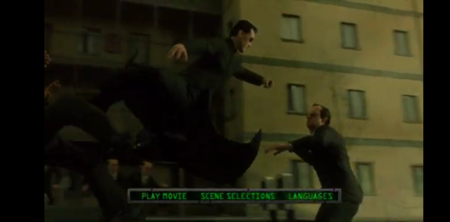 DVD Matrix Reloaded