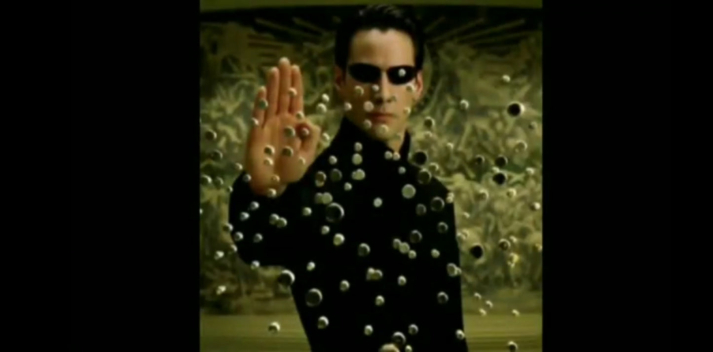 DVD Keanu Reeves Laurence Fishburne Matrix croire à l'incroyable