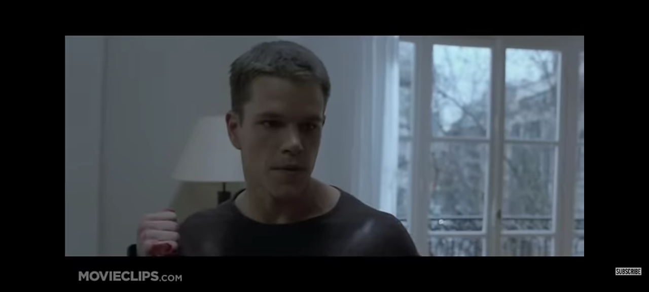 dvd matt damon the bourne identity