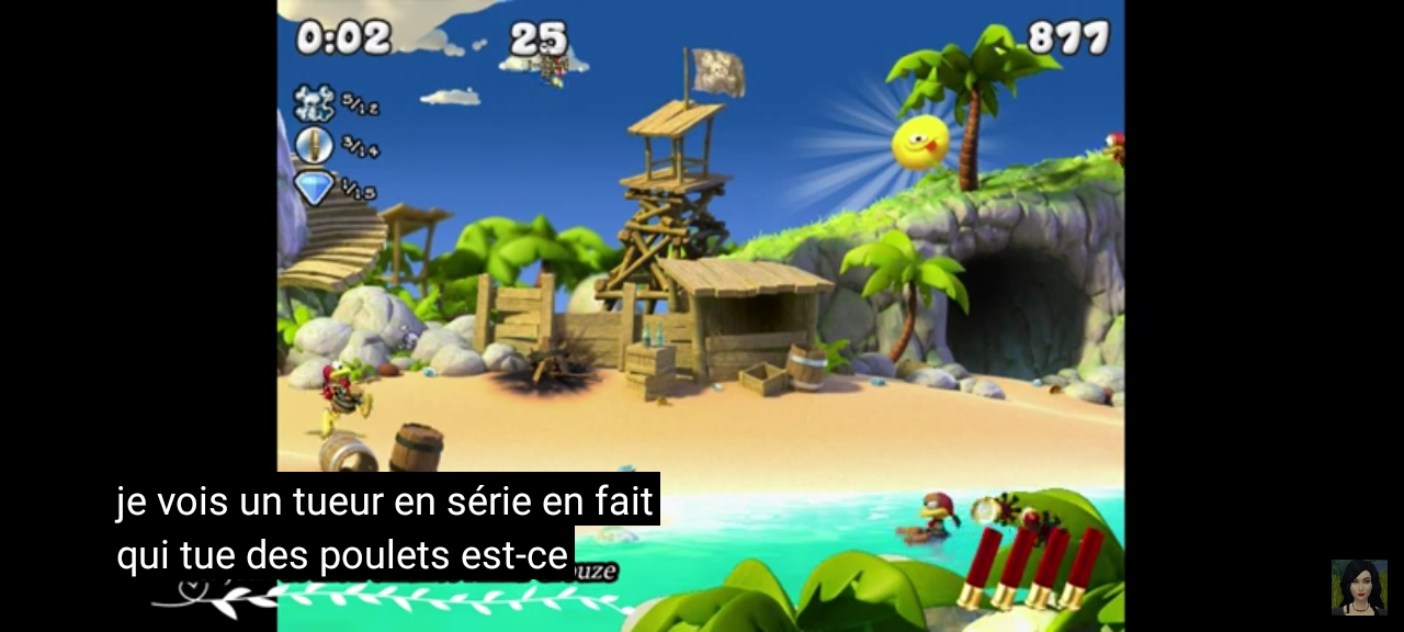 Jeu vidéo PC : pirate la baie des poulets