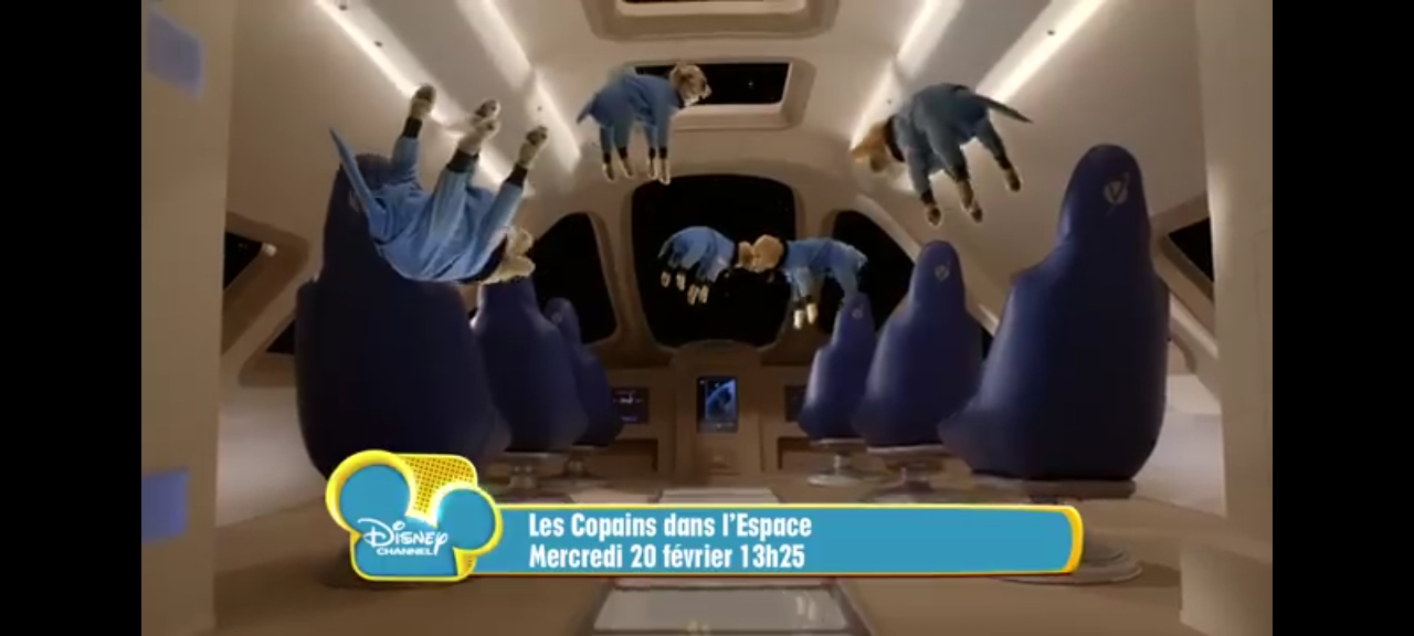 dvd disney les copains dans l'espace