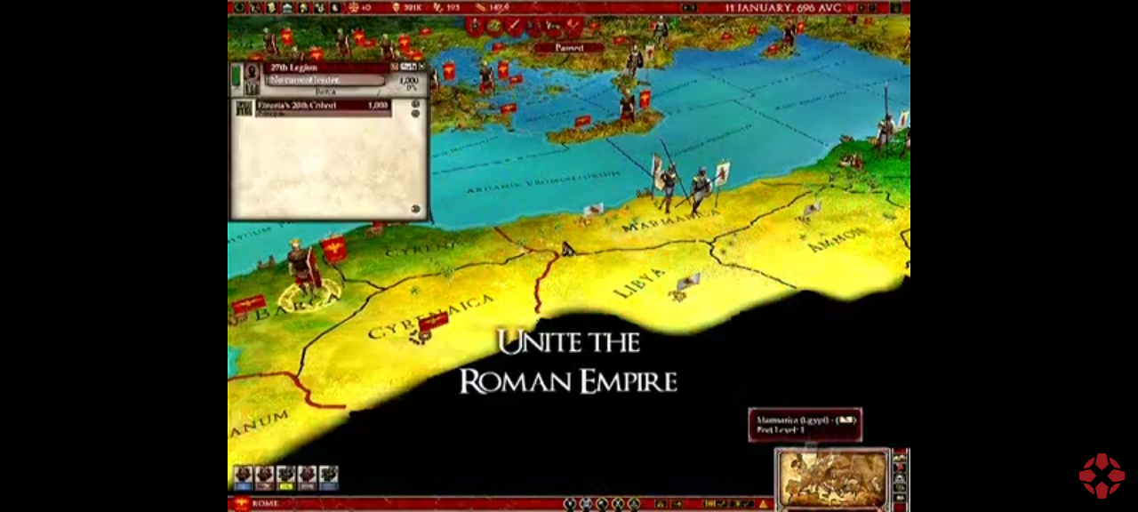Jeu vidéo PC : europa universalis rome