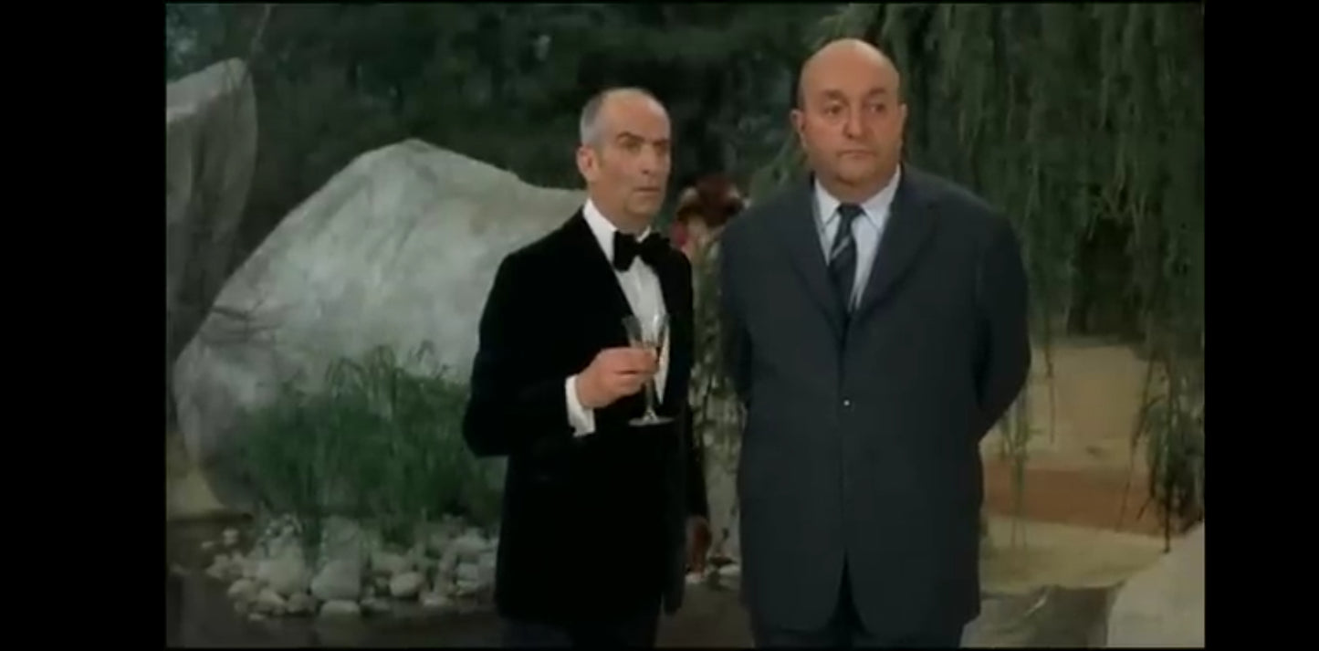 DVD irresistible Louis de funès légère et court - vêtue