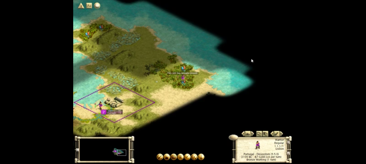 jeu pc sid meier's civilization III play the world vendu en bon etat par blaspo