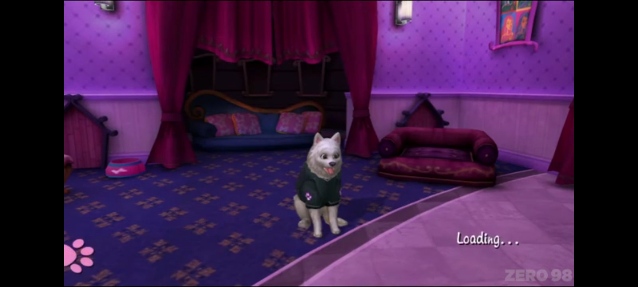 jeu wii barbie et le salon de beaute des chiens