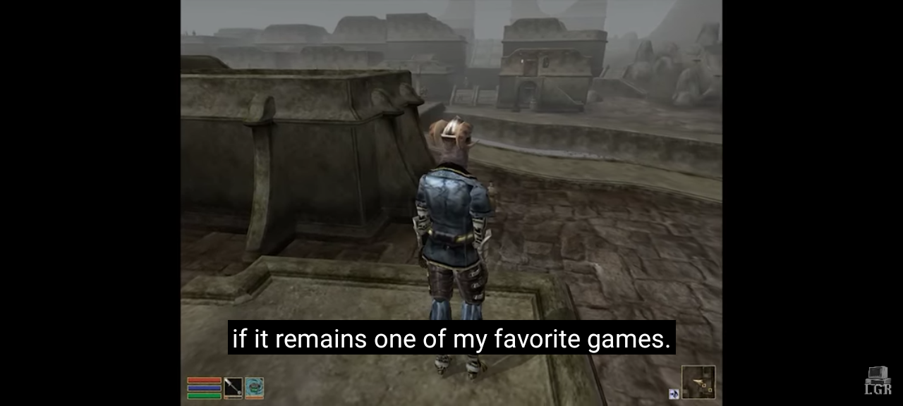 jeu pc gamer for ever the elder scrolls III morrowind