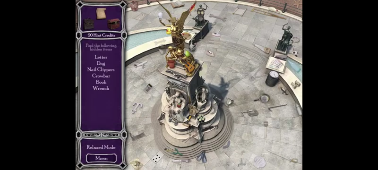 jeu pc objets caches buckingham palace