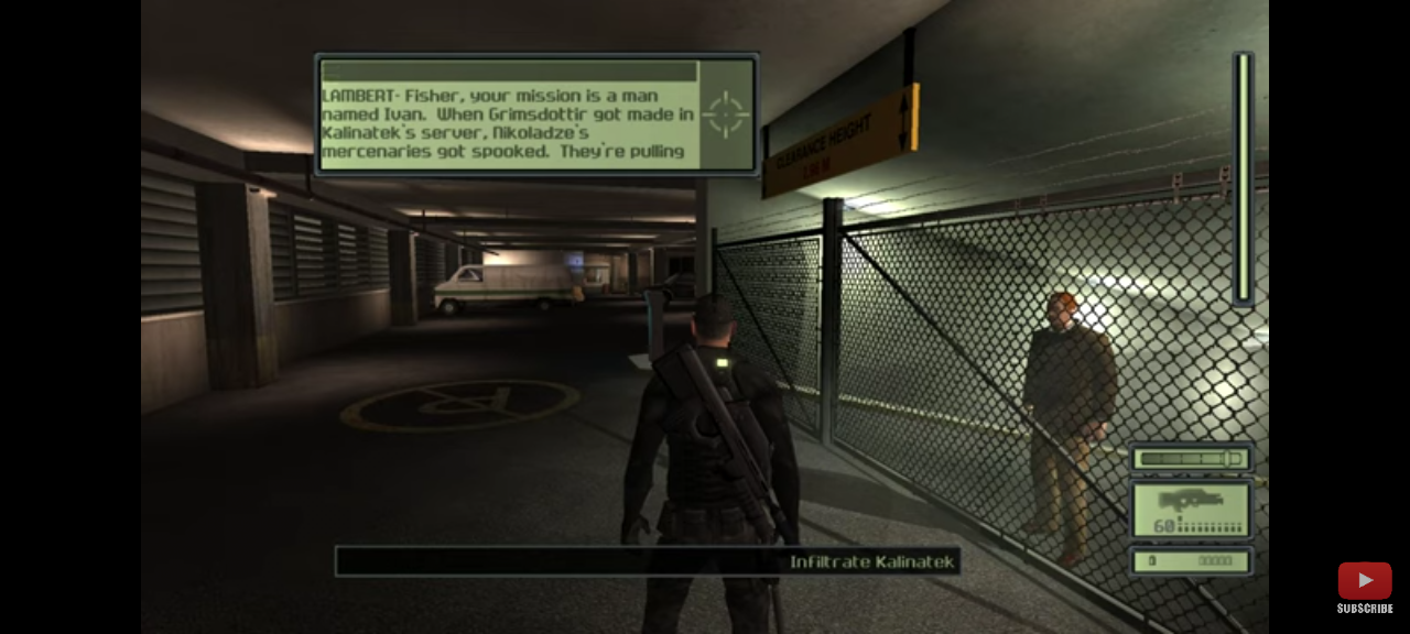 jeu pc splinter cell