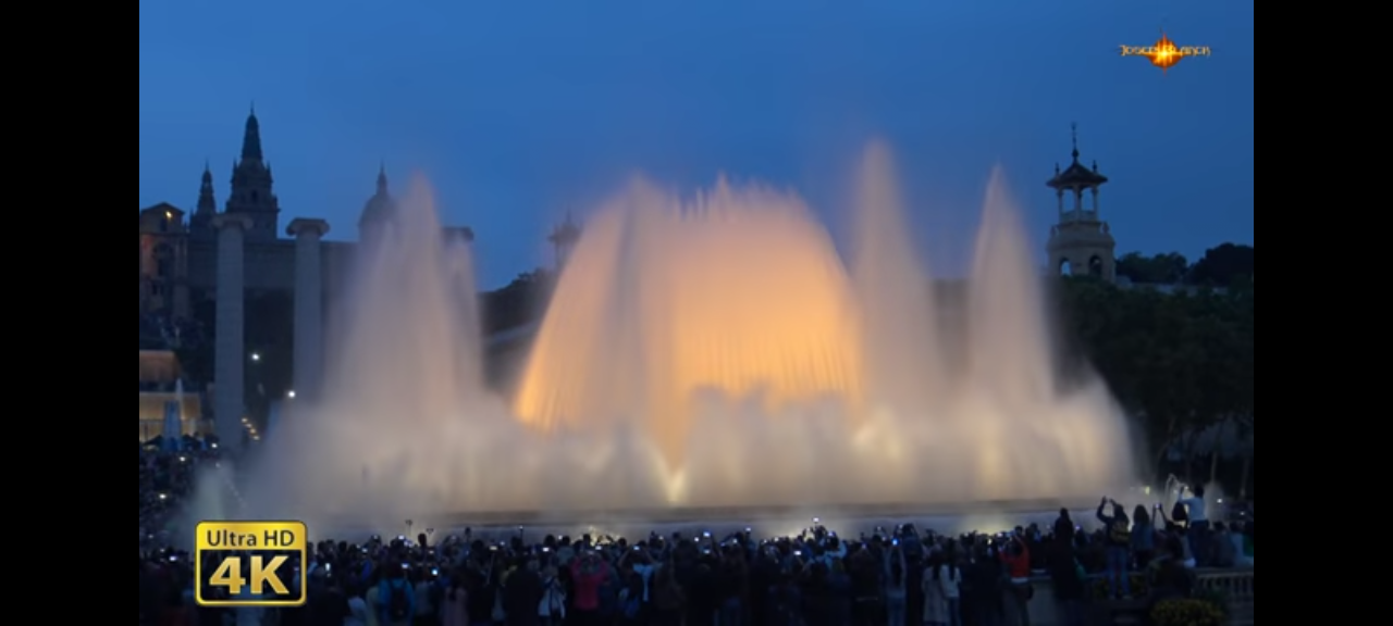 dvd Barcelona- Montserrat & Fuentes