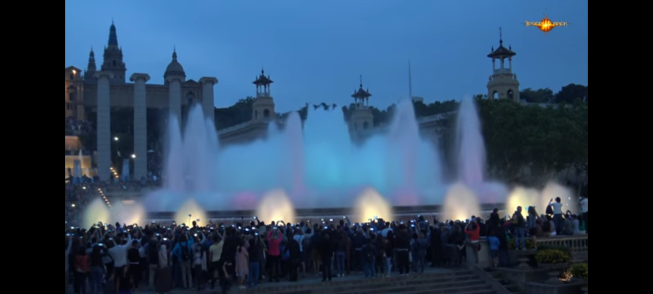 dvd Barcelona- Montserrat & Fuentes