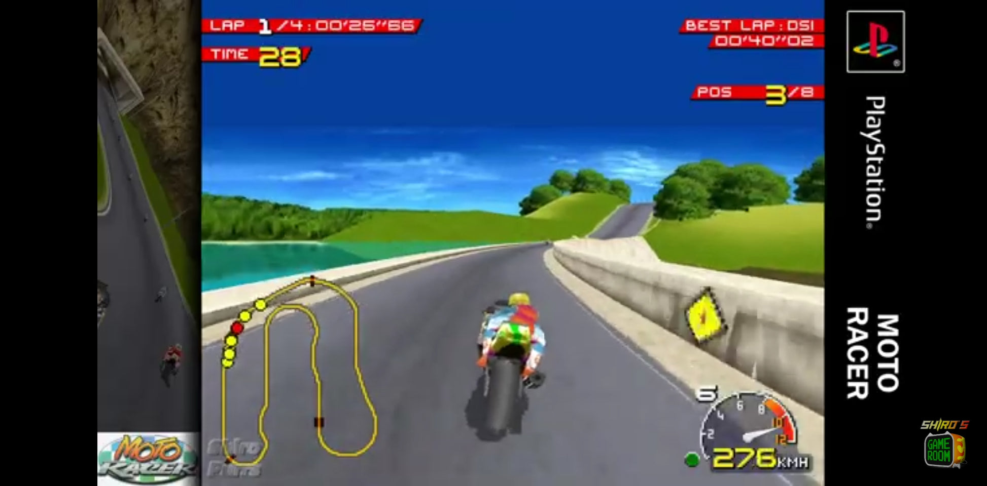 Moto Racer – PS1 – CD démo seul – Sans boîtier – Version PAL jeu ps1