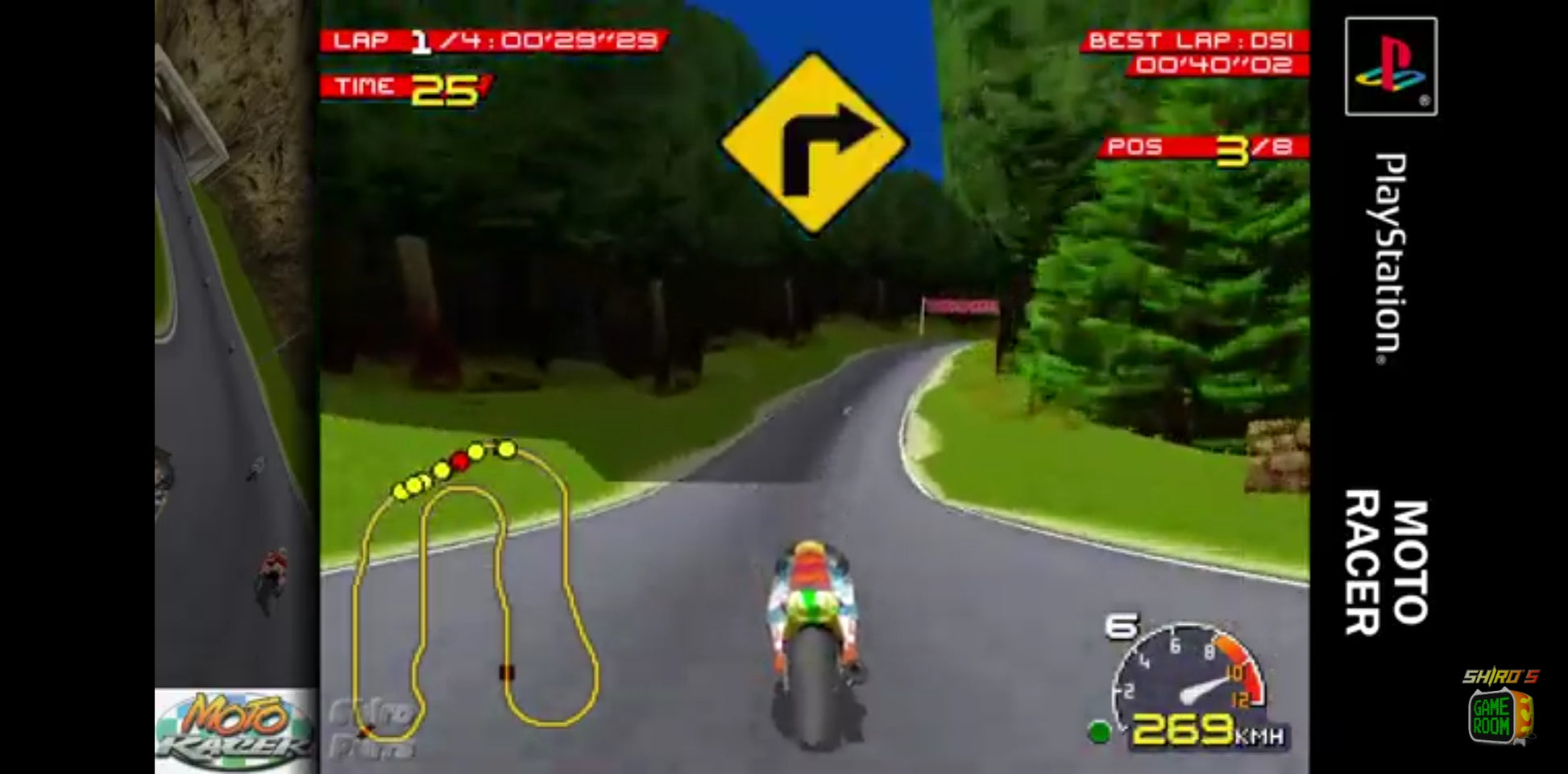 Moto Racer – PS1 – CD démo seul – Sans boîtier – Version PAL jeu ps1