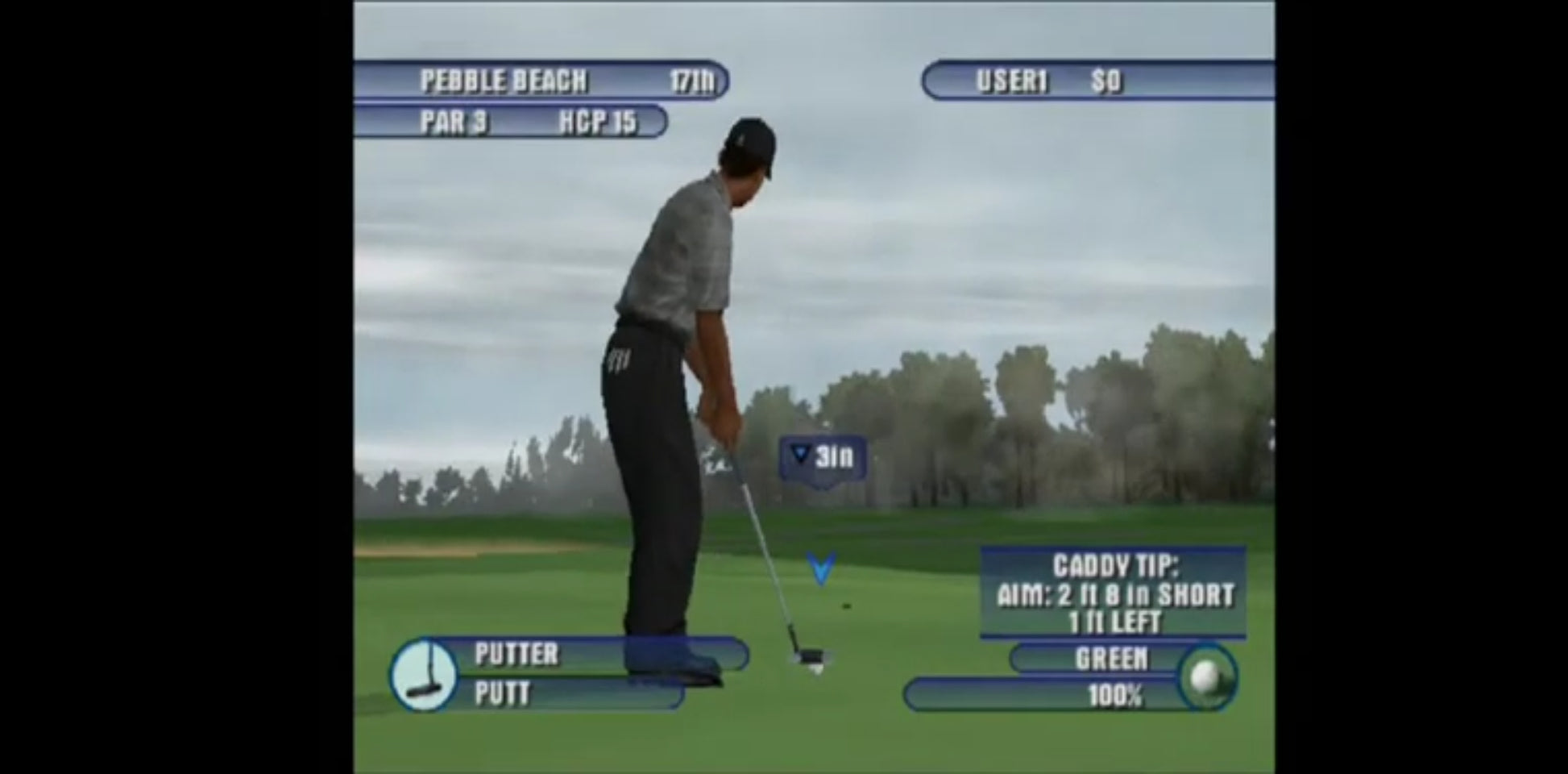 Tiger Woods PGA Tour 2003 – Jeu PS2 – CD seul – Sans boîtier – Version PAL jeu ps2