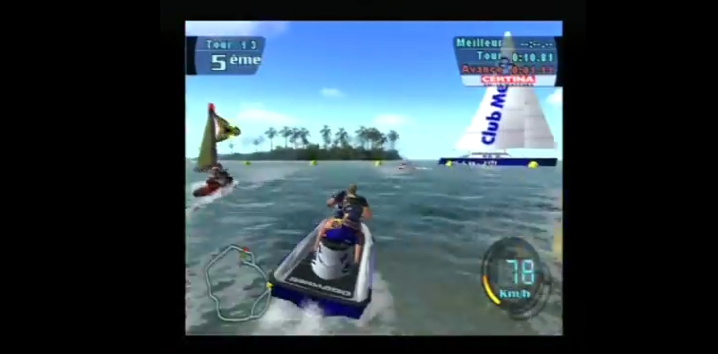 Splashdown – Jeu PS2 – CD seul – Sans boîtier – Version PAL – Atari jeu ps2