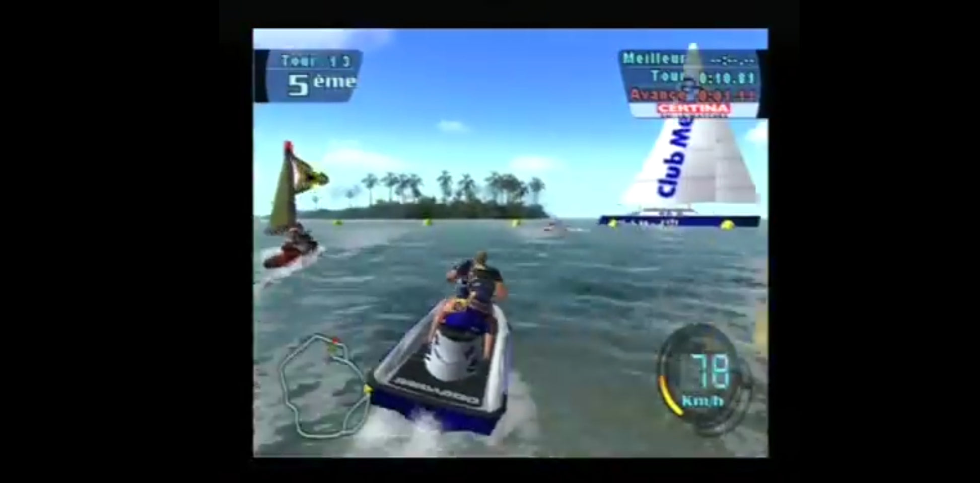 Splashdown – Jeu PS2 – CD seul – Sans boîtier – Version PAL – Atari jeu ps2