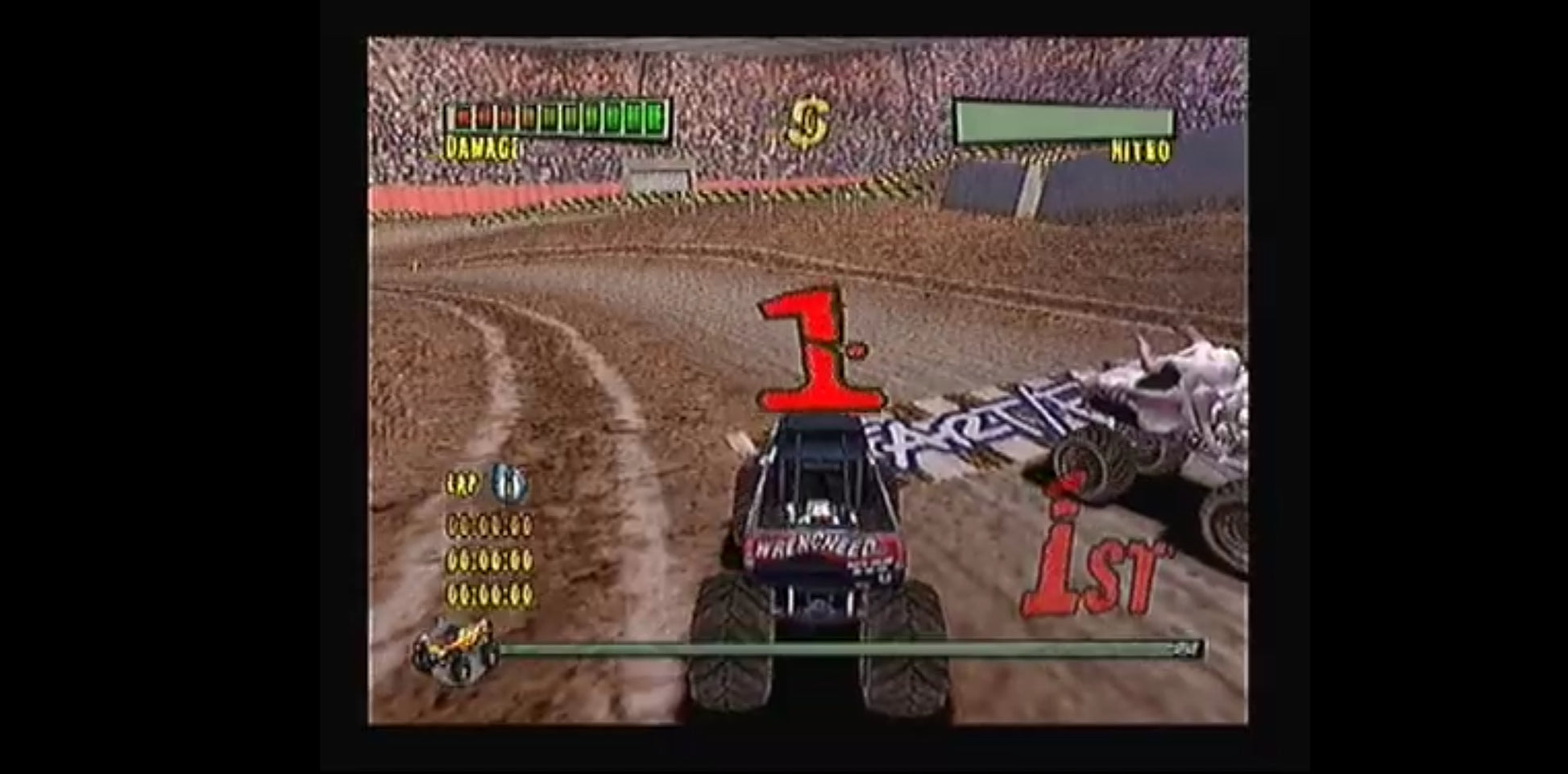 Monster Trux Extreme Arena Edition – Jeu PS2 – CD seul – Sans boîtier – Version PAL jeu ps2