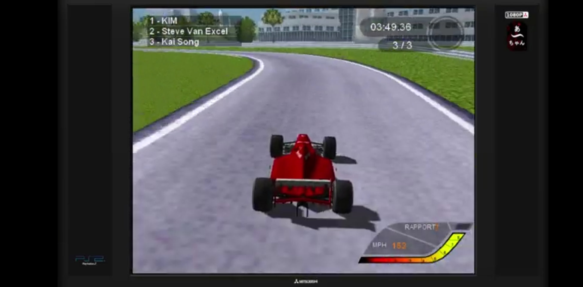 Formula Challenge – PS2 – CD seul sans boîtier – Course automobile jeu ps2