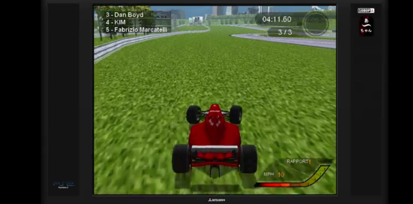 Formula Challenge – PS2 – CD seul sans boîtier – Course automobile jeu ps2