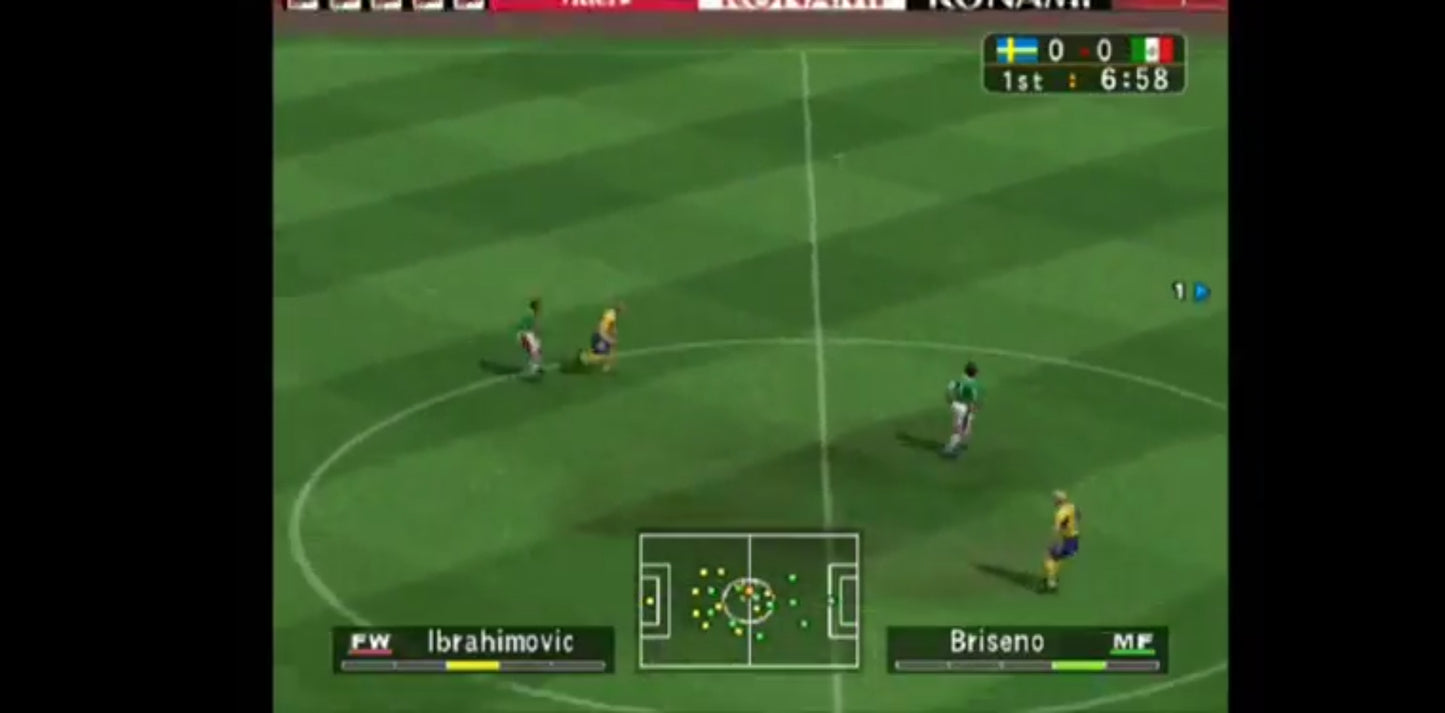 Pro Evolution Soccer 3 – PS2 – CD seul sans boîtier – Jeu de football jeu ps2