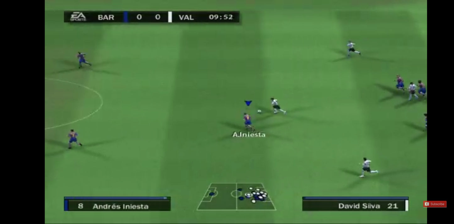 FIFA 10 – PS2 – CD seul sans boîtier – Jeu de football jeu ps2