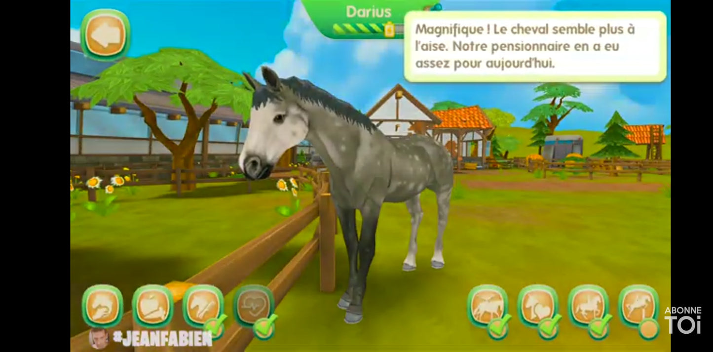 Mon Cheval Virtuel – PC – CD seul sans boîtier – Simulation équestre jeu pc