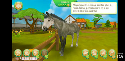Mon Cheval Virtuel – PC – CD seul sans boîtier – Simulation équestre jeu pc