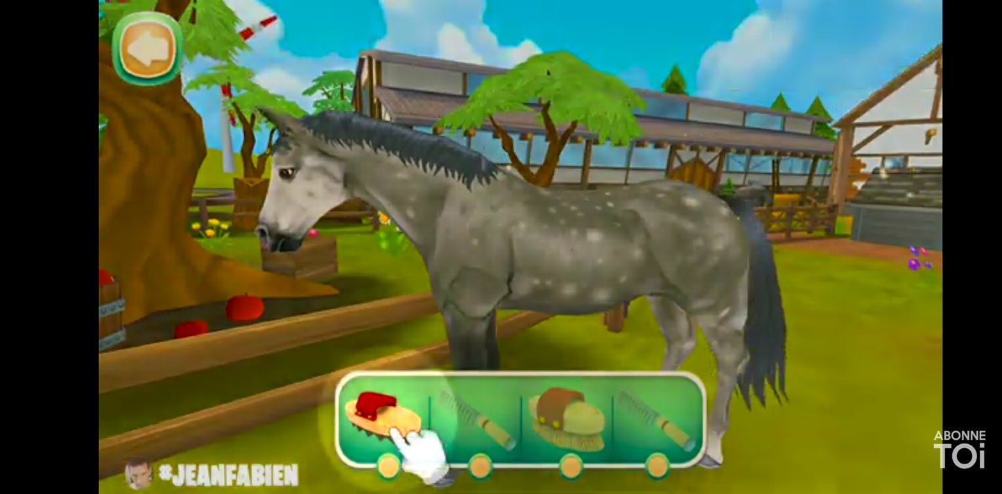 Mon Cheval Virtuel – PC – CD seul sans boîtier – Simulation équestre jeu pc