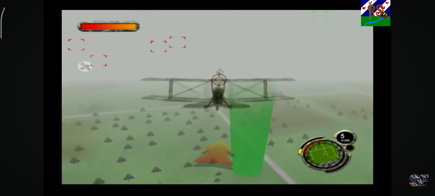 Jeu PS2 Red Baron CD Seul Sans Boîte Sans Notice PlayStation 2 PAL