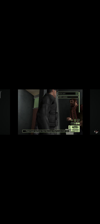 Tom Clancy's Splinter Cell PS2 PlayStation 2 PAL Jeu d'Infiltration Espionnage Action Ubisoft