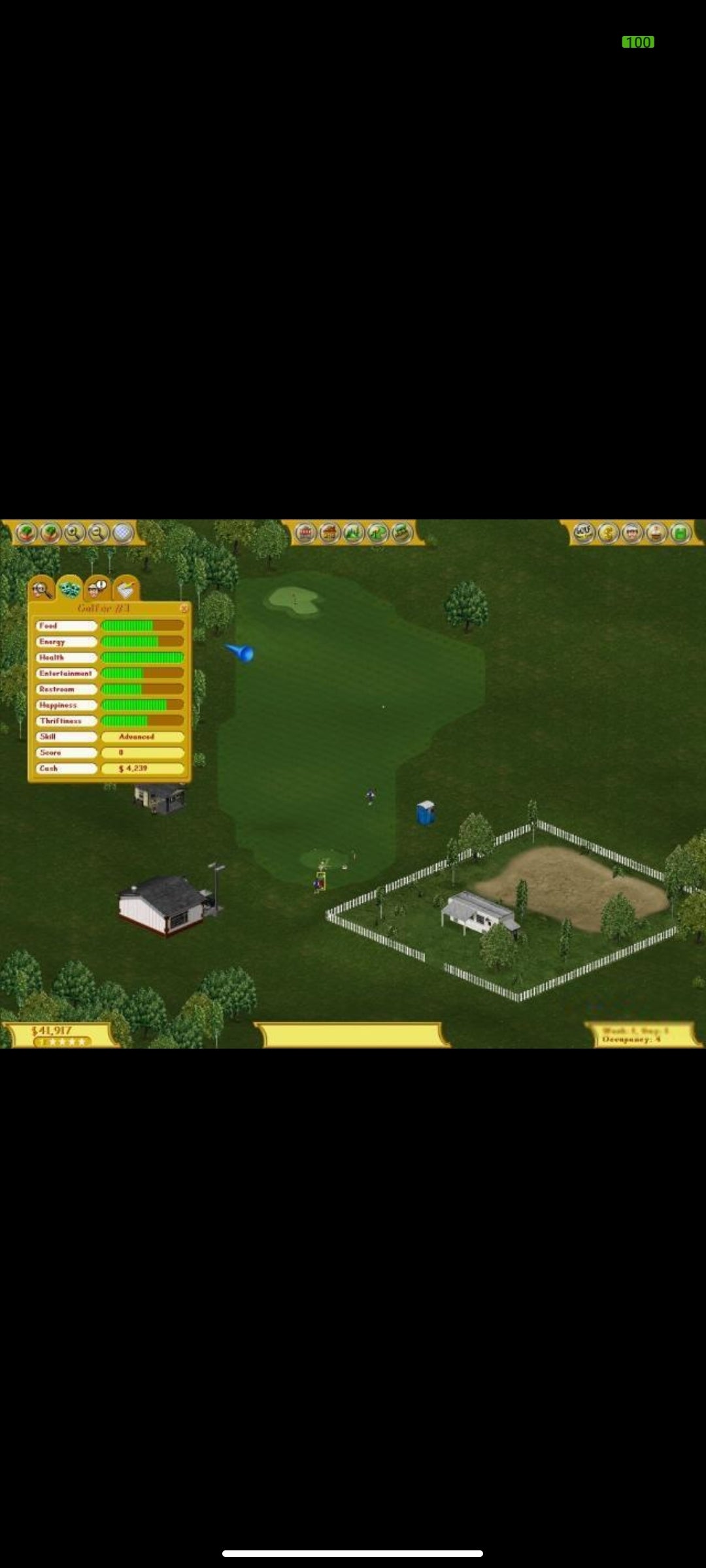 Golf Resort Tycoon – Jeu PC CD-ROM | Activision | Simulation Gestion Golf | Version Anglaise