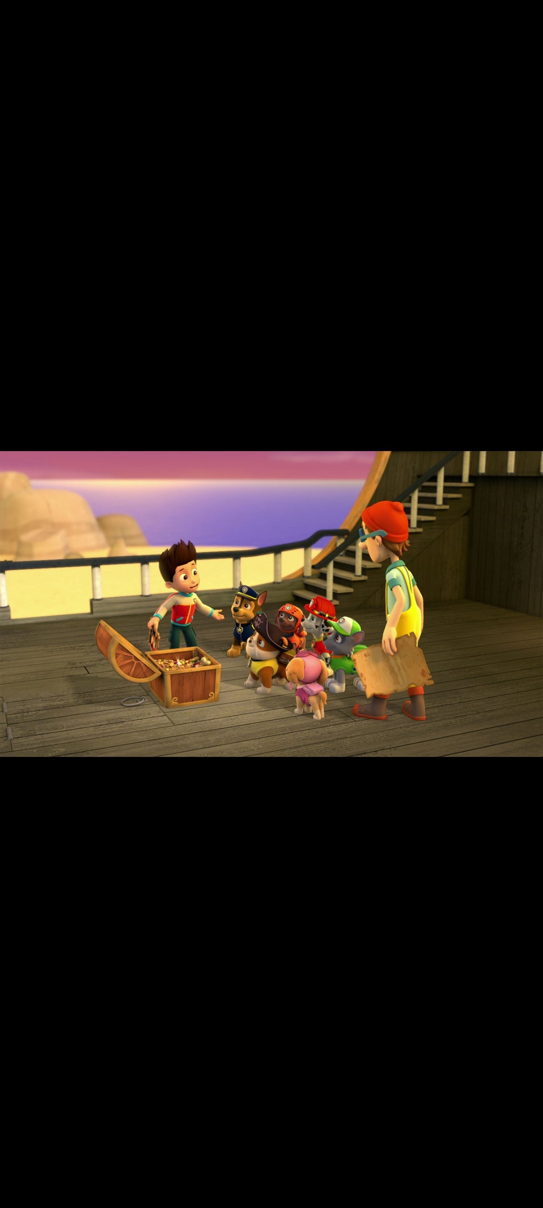 La Patrulla Canina – El tesoro del pirata – DVD – Buen estado