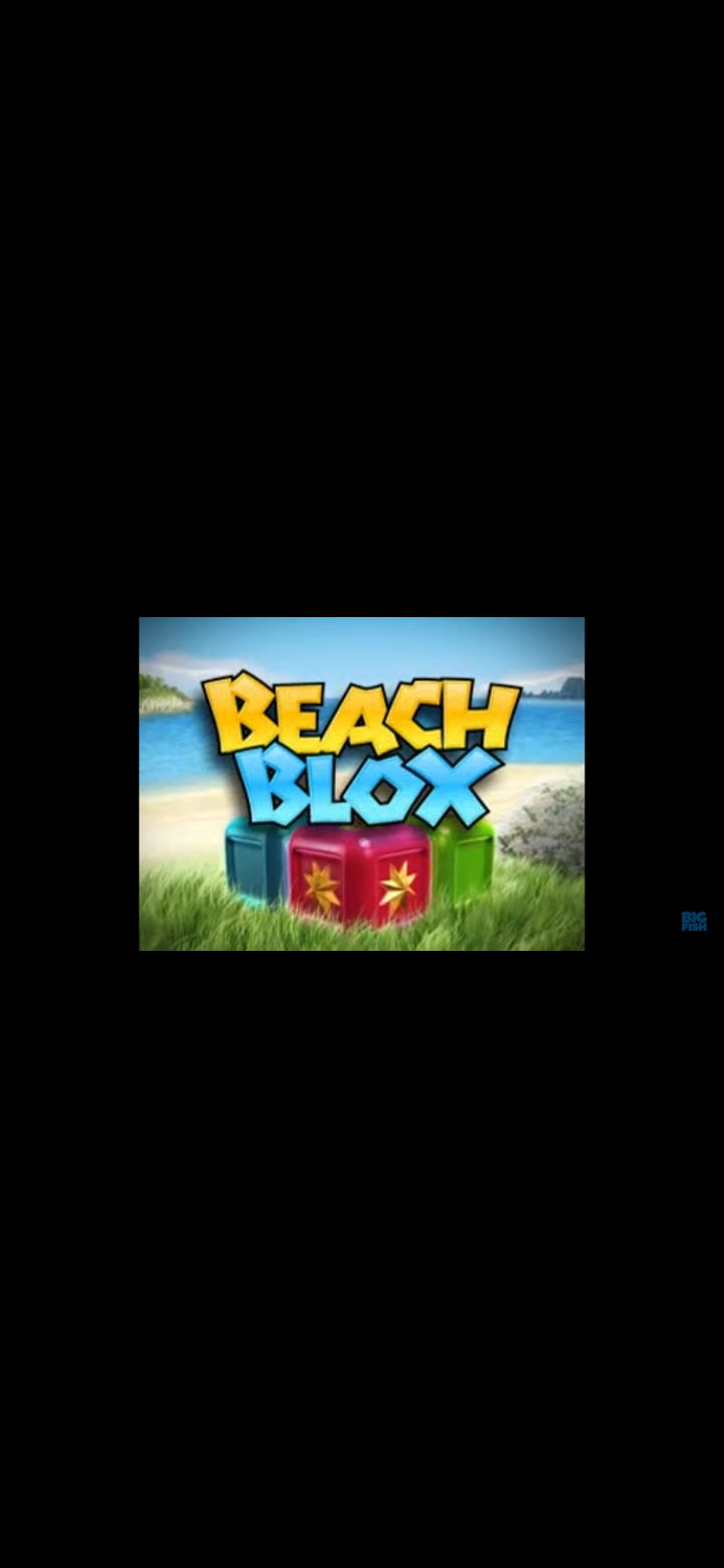 Beach Blox – Jeu PC CD-ROM – Puzzle Match 3 Tropical – Windows XP / Vista / 7