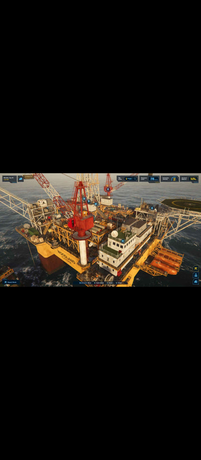 Plateforme pétrolière Simulator – PC DVD-ROM neuf – Just For Simulation