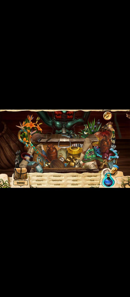 Coffret 3 jeux PC objets cachés – Isla Dorada, Voodoo Chronicles et Joan Jade – Neuf