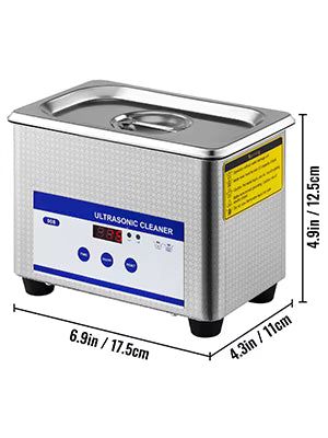 Nettoyeur à ultrasons 800 ml 35W portable multifonction