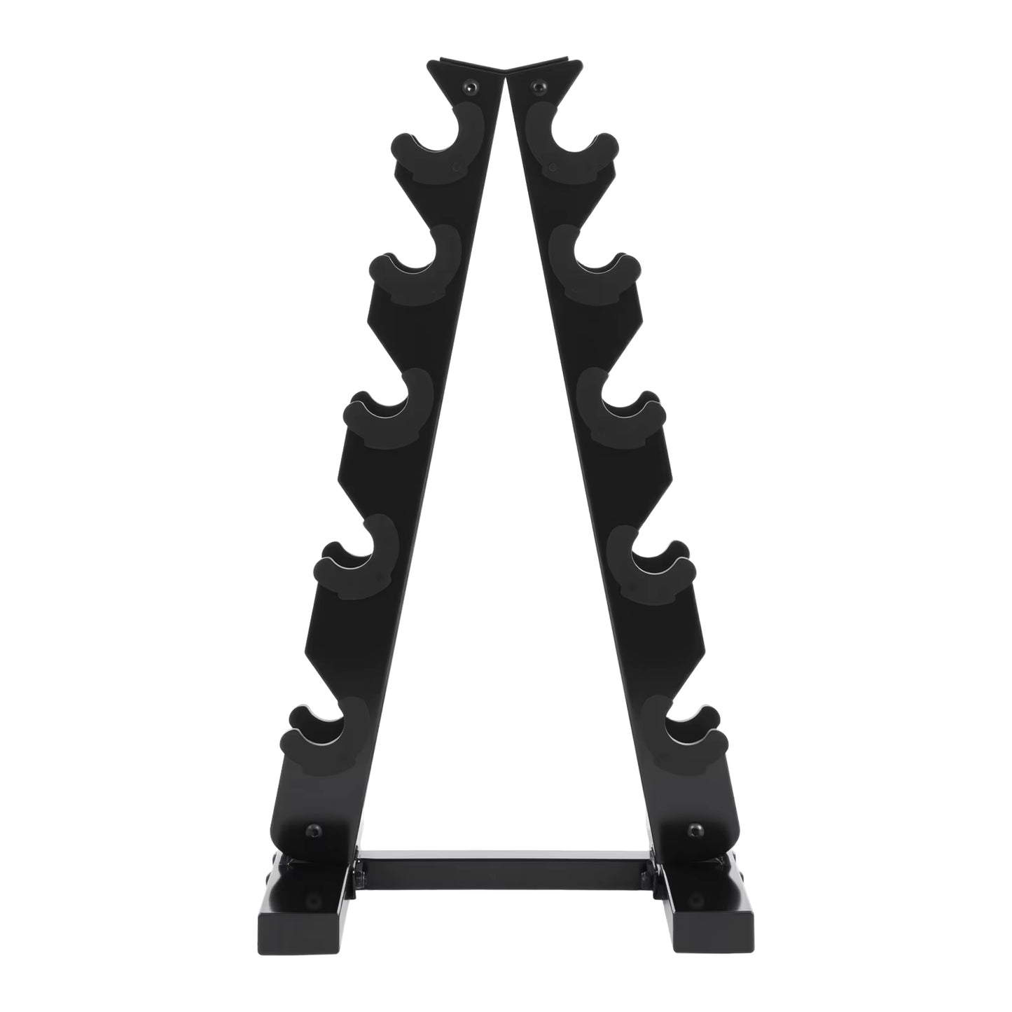 Support d’Haltères en Acier 5 Niveaux – Rack de Rangement pour Poids 100 kg Salle de Sport