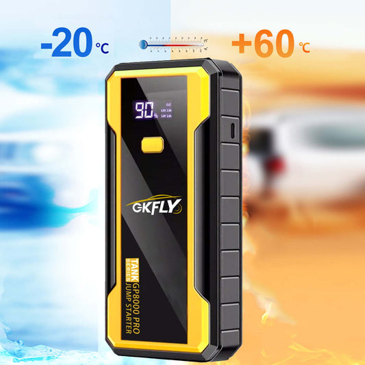 Démarreur de Batterie Portable  GP8000 PRO 8000A 12V Booster Voiture Essence Diesel avec Écran LED