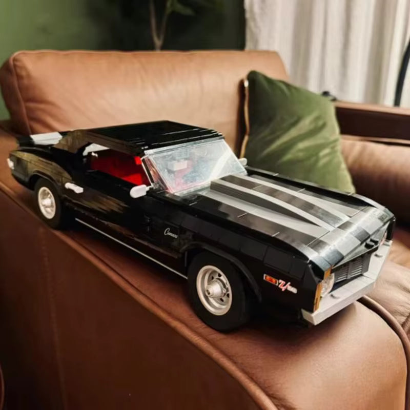 Voiture Noire 1456 Pièces – Kit Construction Modèle Technologie Adulte