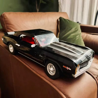Voiture Noire 1456 Pièces – Kit Construction Modèle Technologie Adulte