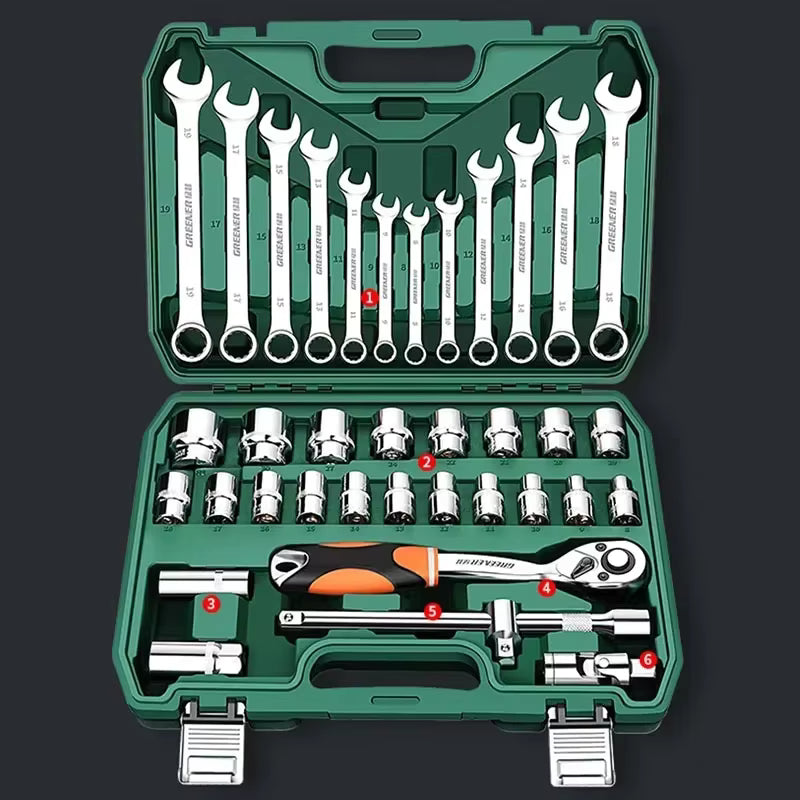 Boîte à outils de réparation automobile pour électricien – Étui étanche anti-chute – Coffret de sécurité antichocs
