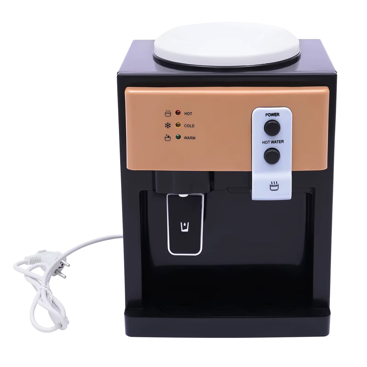 Distributeur d’eau électrique chaud et froid 18,9 L – Fontaine à eau 550W – Température réglable 8 à 95 °C – Usage bureau et maison