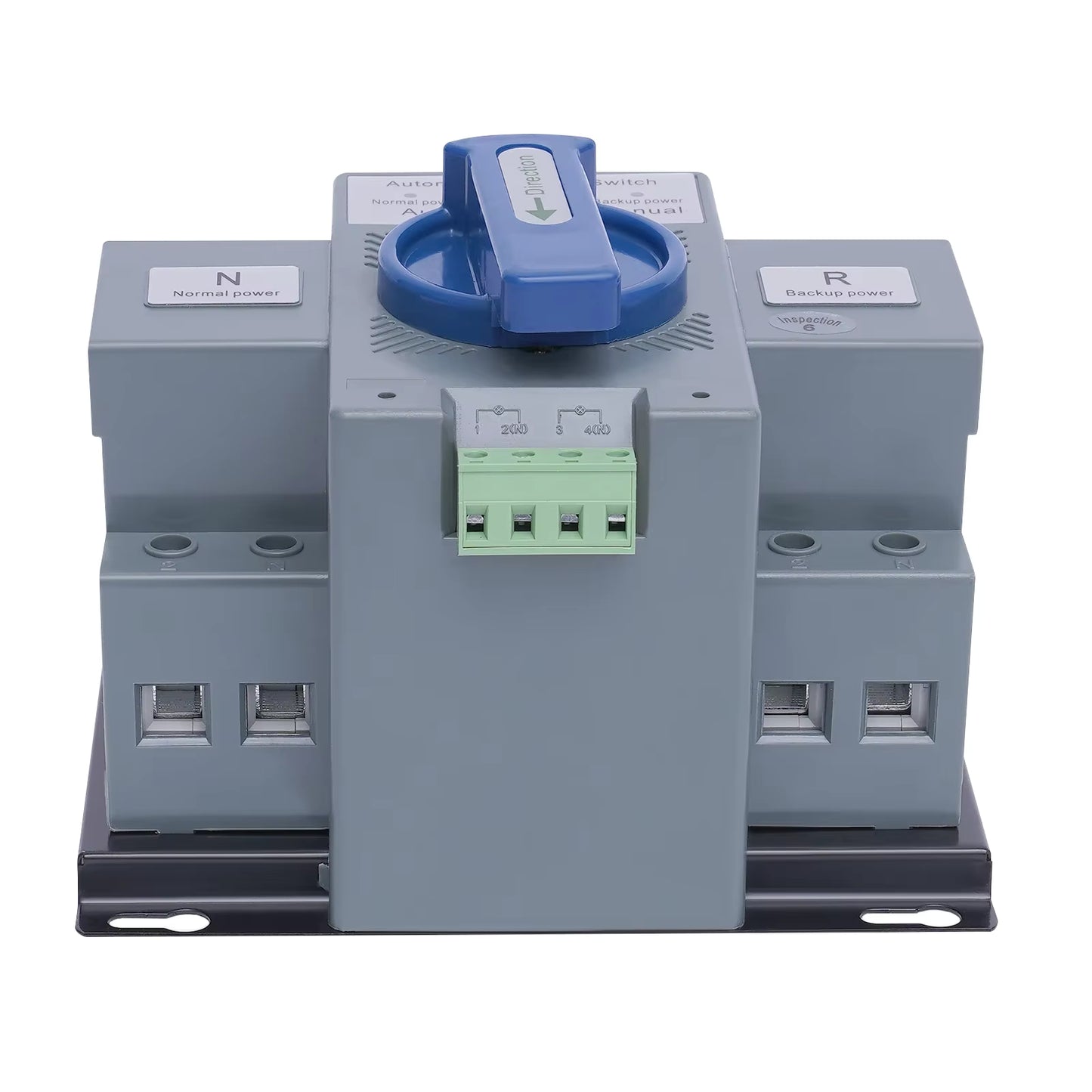 Commutateur de transfert automatique double alimentation 63A 2P – Inverseur réseau/générateur – Installation électrique domestique et professionnelle