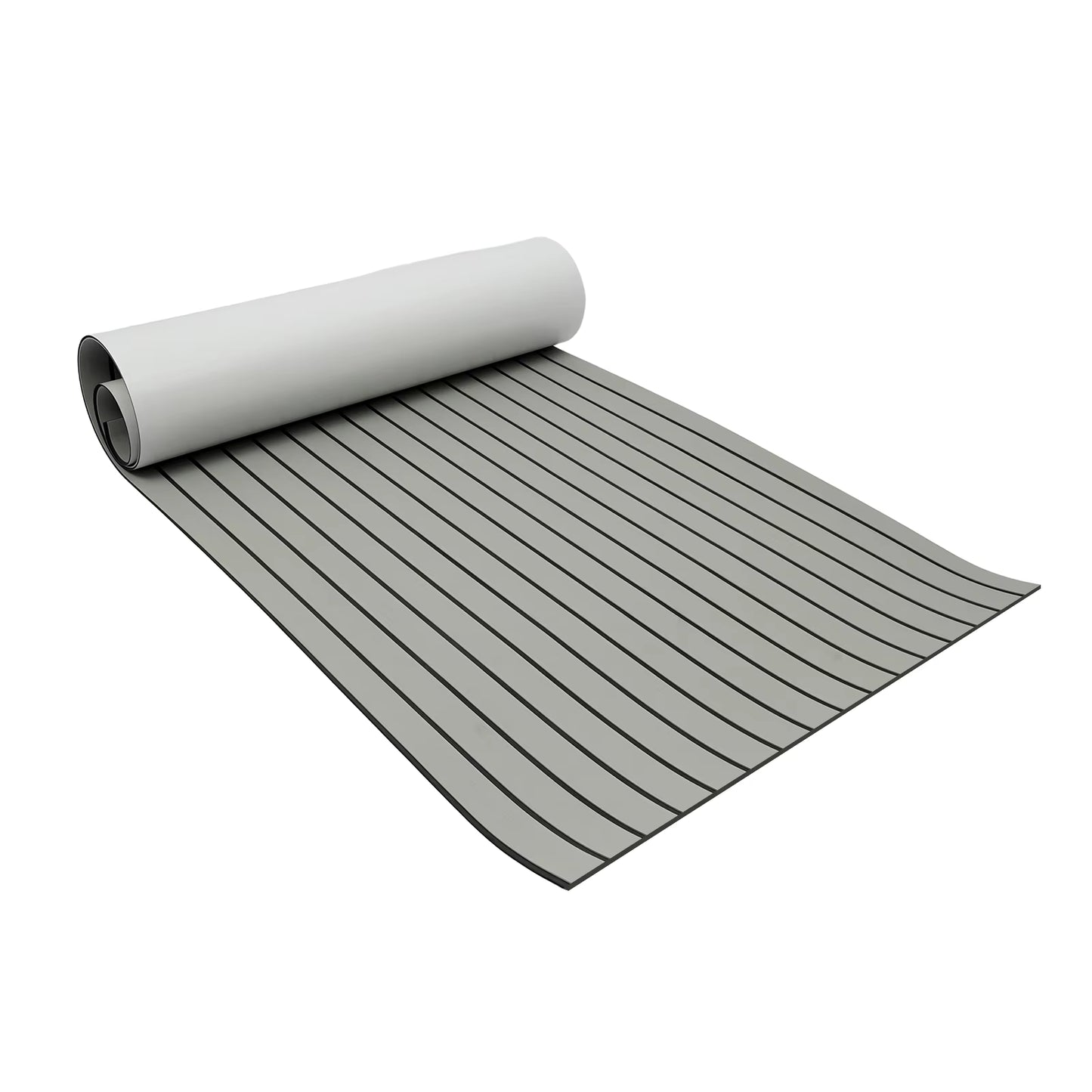 Tapis de Pont Bateau Faux Teck EVA 240×90 cm – Revêtement Antidérapant Auto-Adhésif