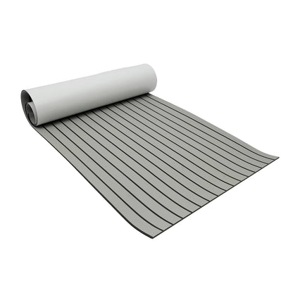 Tapis de Pont Bateau Faux Teck EVA 240×90 cm – Revêtement Antidérapant Auto-Adhésif
